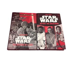 Star Wars The Weapon of a Jedi & Before the Awakening Set of Books Fry and Rucka
